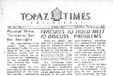 Topaz Times Vol. VI No. 3 (January 8, 1944) (ddr-densho-142-258)