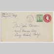 Envelope addressed to John Bonomi (ddr-janm-21-23)