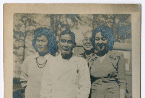 2 Men, 2 Women (ddr-densho-556-19)