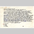 Correspondence regarding need for Internal Security staff, December 1943 (ddr-csujad-2-85)