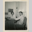 James Nakamura at the report office (ddr-densho-37-859)