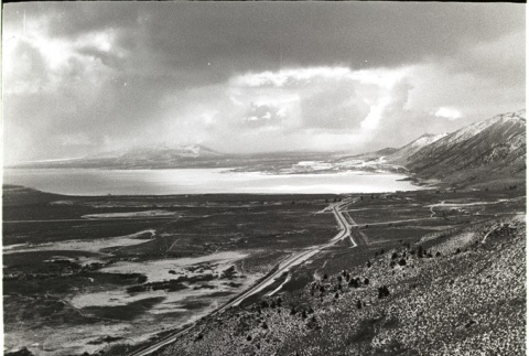 View from Conway Summit looking down on Mono Lake (ddr-manz-3-15)