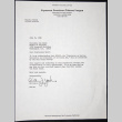 Letter to Joe Wyatt from William Yoshino (ddr-chijacl-1-320)