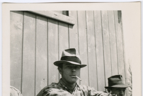 Man smoking (ddr-densho-377-1653)