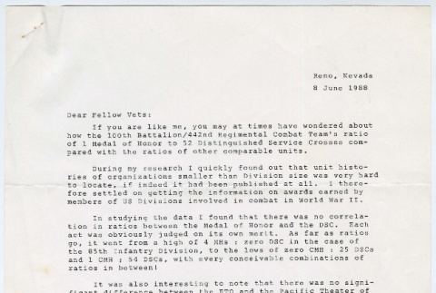 Letter from George M. Kihara (ddr-densho-1007-1065)