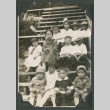 Group photo sitting on steps (ddr-densho-442-219)