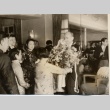 Chu Minyi receiving a bouquet (ddr-njpa-1-142)
