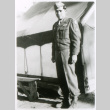 Soldier outside tent (ddr-densho-1007-876)