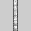 Negative film strip for Farewell to Manzanar scene stills (ddr-densho-317-213)