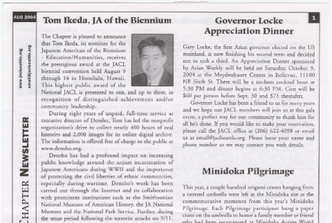 Seattle Chapter, JACL Reporter, Vol. 41, No. 8, August 2004 (ddr-sjacl-1-520)