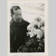 Mr. Nakata with his chrysanthemums (ddr-densho-37-1191)