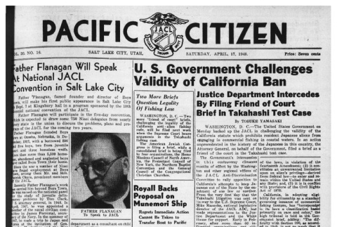 The Pacific Citizen, Vol. 26 No. 16 (April 17, 1948) (ddr-pc-20-16)