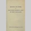 Questions and Answers on Regulations Concerning Aliens of Enemy Nationalities (ddr-densho-156-186)