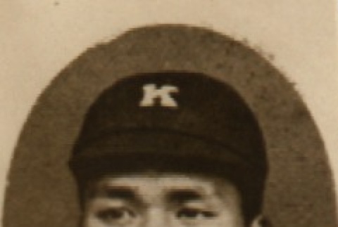Tatsuji Nezu, a Keio University baseball player (ddr-njpa-4-1390)