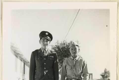 Monoru Misaka and Motoo Shimazu (ddr-densho-37-1508)