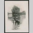 4 people swimming (ddr-densho-378-797)