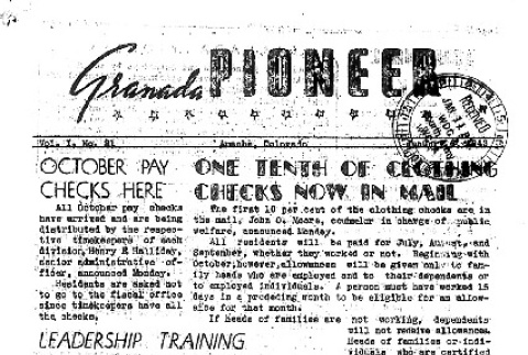 Granada Pioneer Vol. I No. 21 (January 6, 1943) (ddr-densho-147-22)