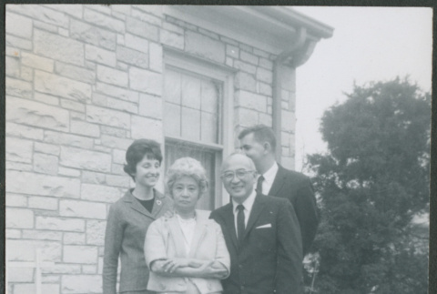 Agnes and Chester Sakura with another couple (ddr-densho-523-537)