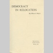 Democracy in Relocation by Dillon S. Meyer (ddr-densho-156-173)