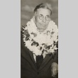 Man wearing leis (ddr-njpa-2-869)
