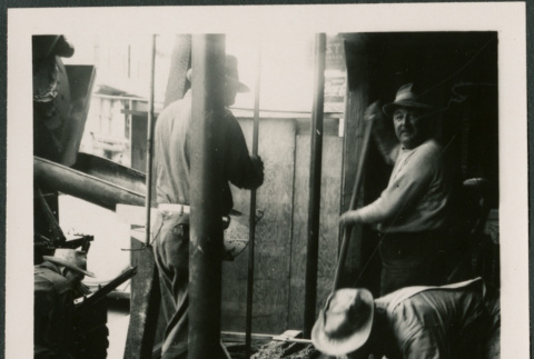 Men finishing concrete (ddr-densho-426-2278)