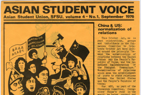 Asian Student Voice Vol. 4 No. 1 Sept 1976 (ddr-densho-444-131)