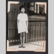 Girl with white dress and sandals (ddr-densho-468-478)