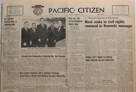 Pacific Citizen, Vol. 56, No. 10 (March 8, 1963) (ddr-pc-35-10)
