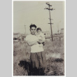 George Tokuda holding child (ddr-densho-383-470)