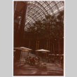 Indoor eating area with trees (ddr-densho-377-2284)
