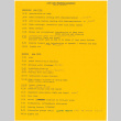 Tentative schedule for the 1976 Lake Sequoia Retreat (ddr-densho-336-897)