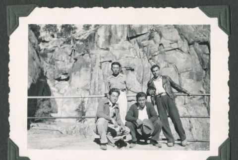 Four men (ddr-densho-471-100)