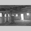 Interior of a barracks being renovated or demolished (ddr-fom-1-655)