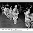 Children standing in line at Obon festival (ddr-ajah-3-290)
