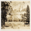 View from the bottom of two waterfalls (ddr-densho-542-843)