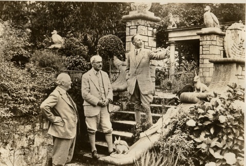 Ramsay MacDonald and Lord Londonderry and Lord Hailsham (ddr-njpa-1-915)