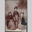 A portrait of three women (ddr-densho-278-85)