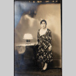 Portrait of Sadako Kase, standing (ddr-densho-493-163)