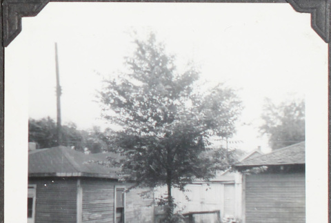 Yard with houses (ddr-densho-355-879)