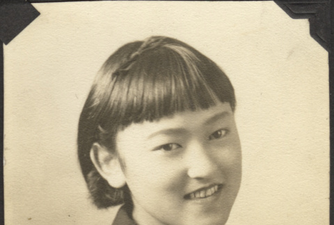 Portrait of Itsuko Tsujikawa (ddr-densho-326-410)