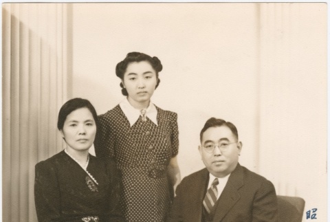 Suejiro, Masa and Eiko Kosai (ddr-densho-349-26)