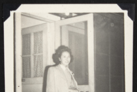 Gracey Tomita at Rohwer (ddr-densho-542-625)