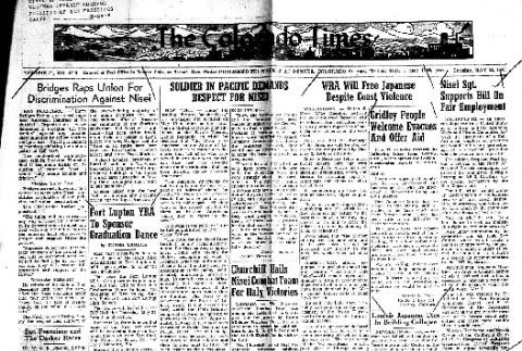 Colorado Times Vol. 31, No. 4313 (May 22, 1945) (ddr-densho-150-26)