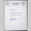 Letter to William Yoshino from Robert Kastenmeier (ddr-chijacl-1-416)