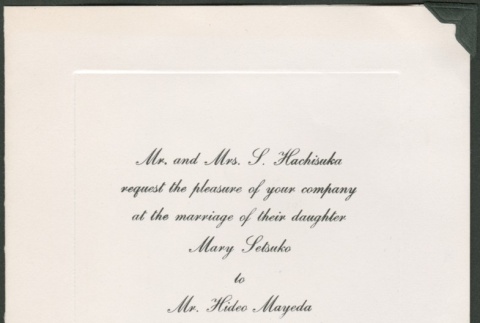 Wedding invitation (ddr-densho-328-518)