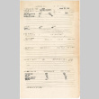 Washington Township JACL property survey and family record for Nose Family (ddr-densho-491-124)