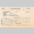 Car license receipt (ddr-densho-319-567)