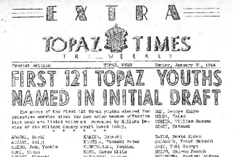 Topaz Times Vol. VI No. 12 (February 1, 1944) (ddr-densho-142-269)