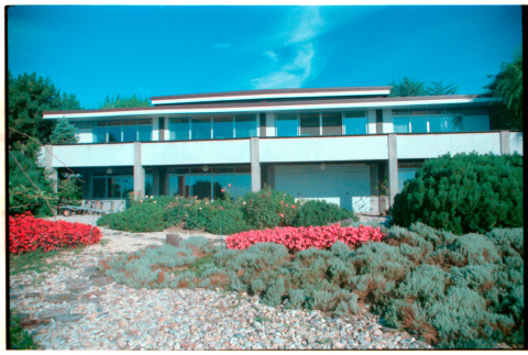 House with rock garden (ddr-densho-377-2432)