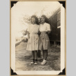 Jackie and Miyo at Rohwer (ddr-densho-542-562)